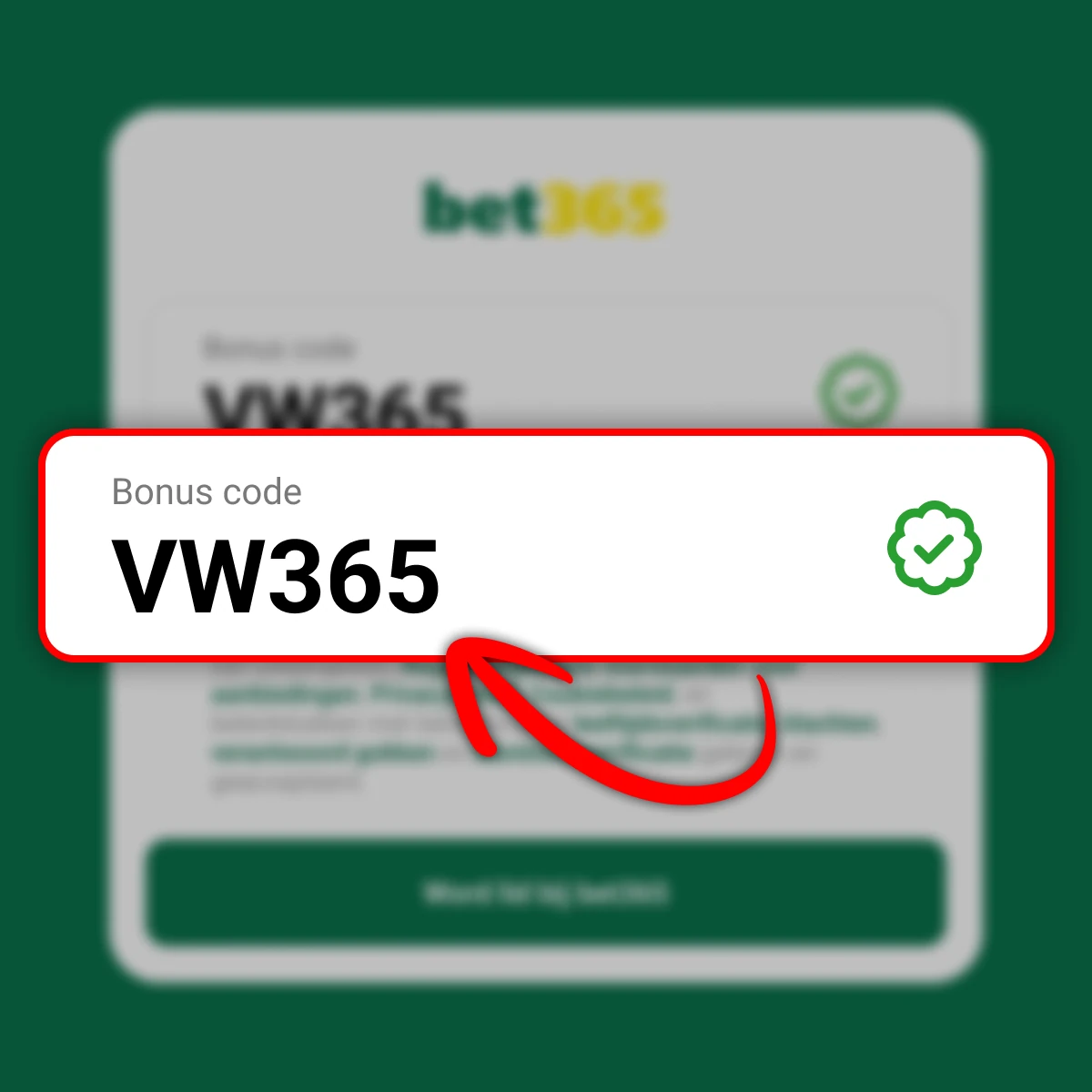 Bet365 bonus code