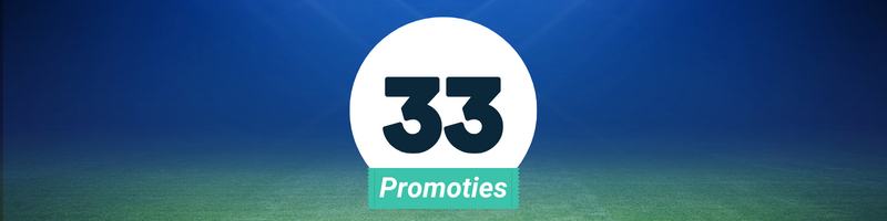 Bookmaker promoties week 33