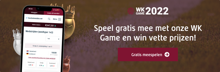 WK game voetbalwedden