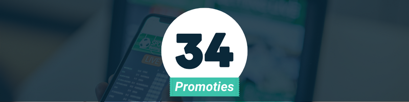 Bookmaker promoties week 34